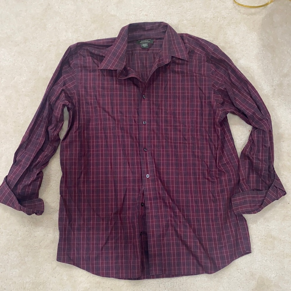 Eddie Bauer Button Down Long sleeved Shirt